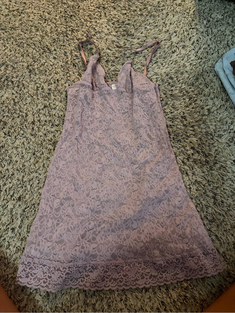 Victoria's Secret Dusty Lavender Lace Slip